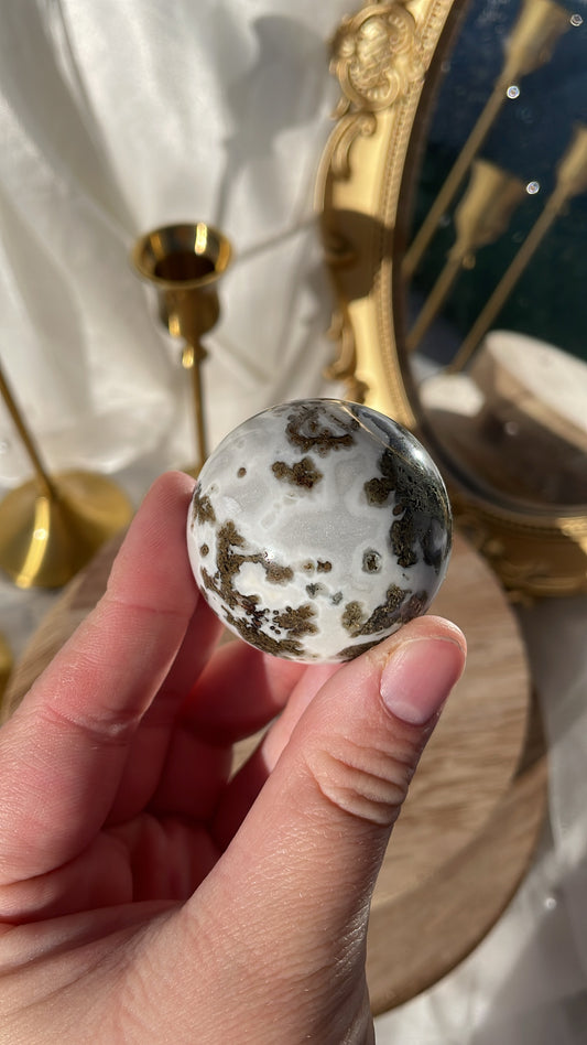 Moss Agate Sphere