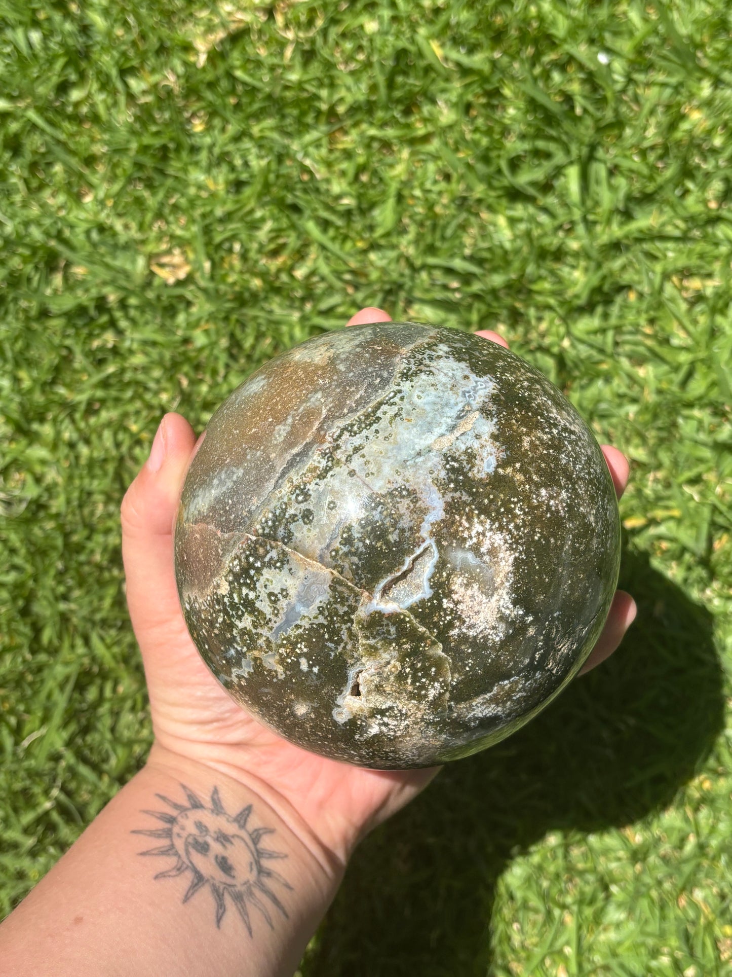 STATEMENT Ocean Jasper Sphere 1.7KG