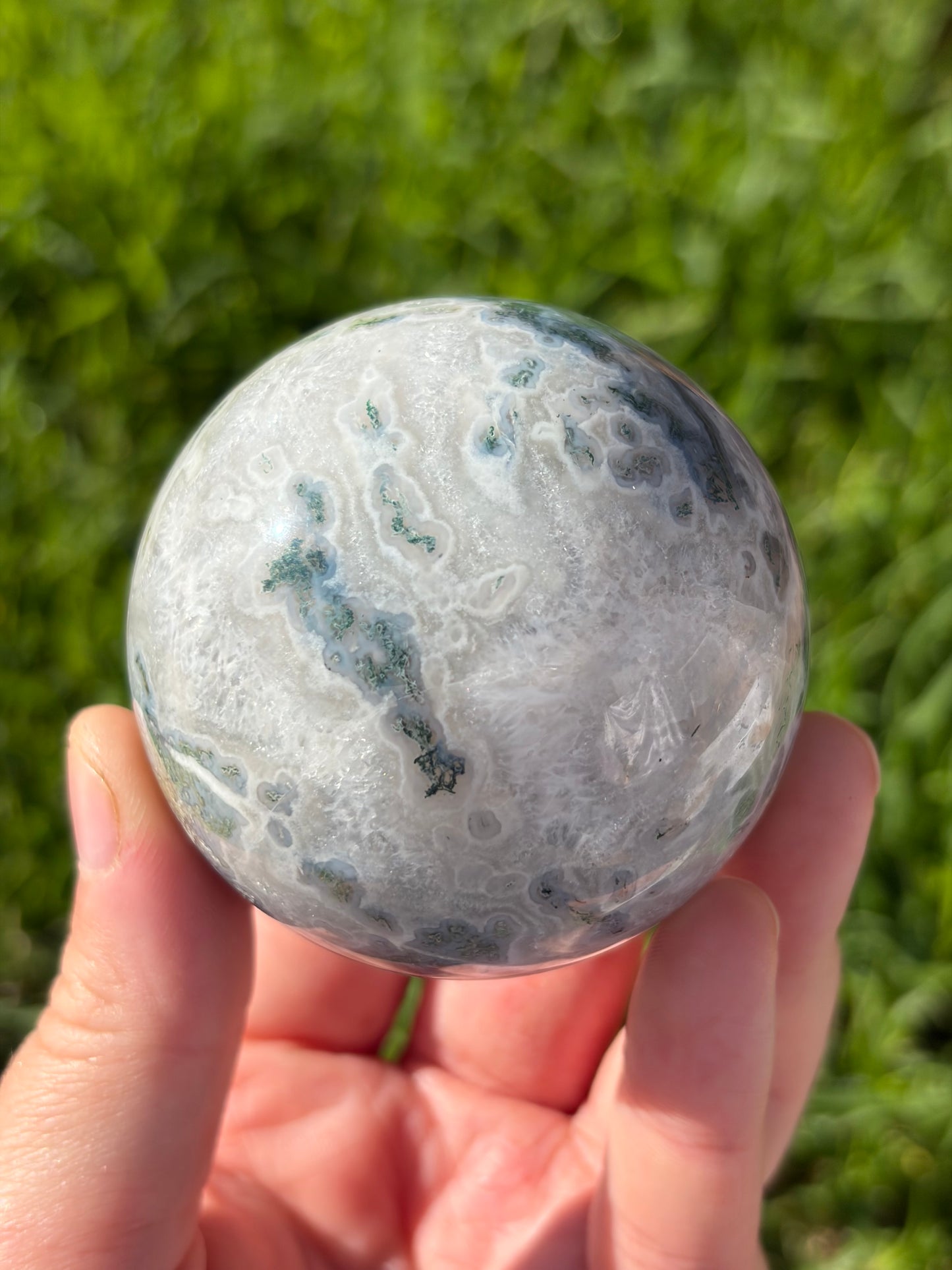 Moss Agate Sphere