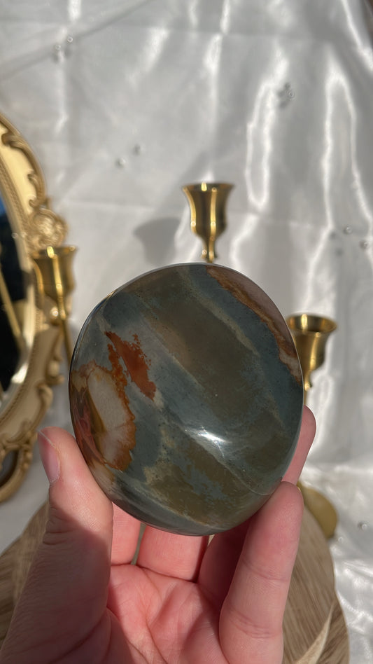 Polychrome Jasper Palmstone