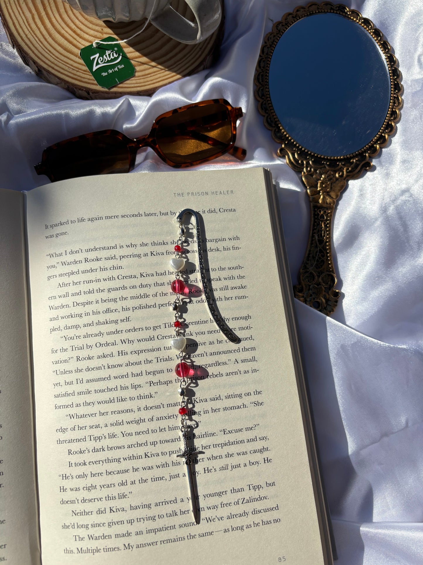 Sliver Handmade Bookmark (JULIETTE)