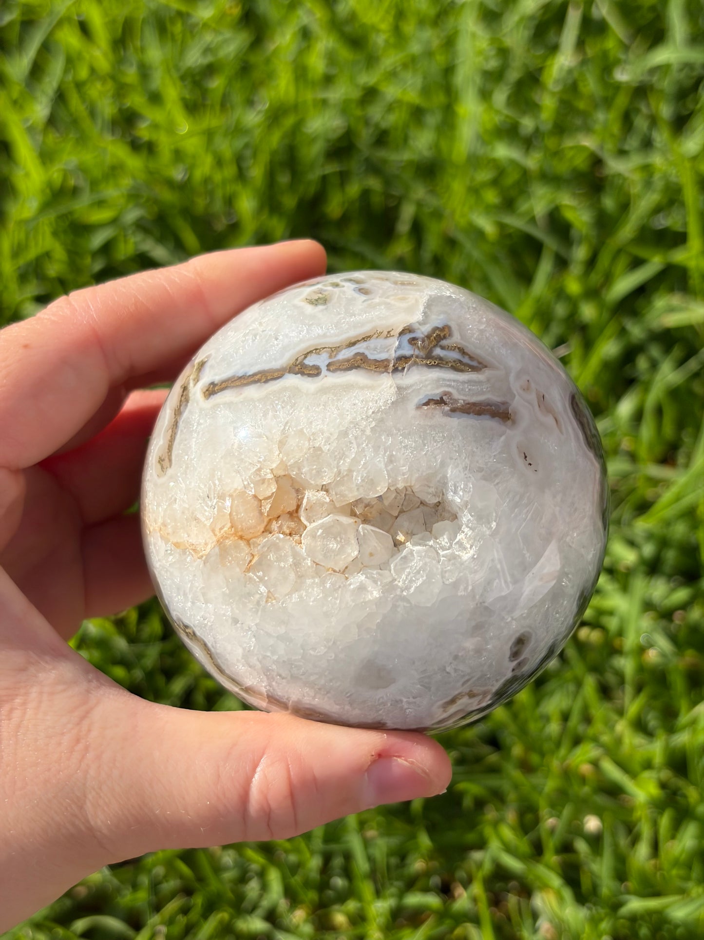 Moss Agate Sphere