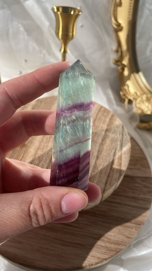 Fluorite Point (Discounted has slight chip)