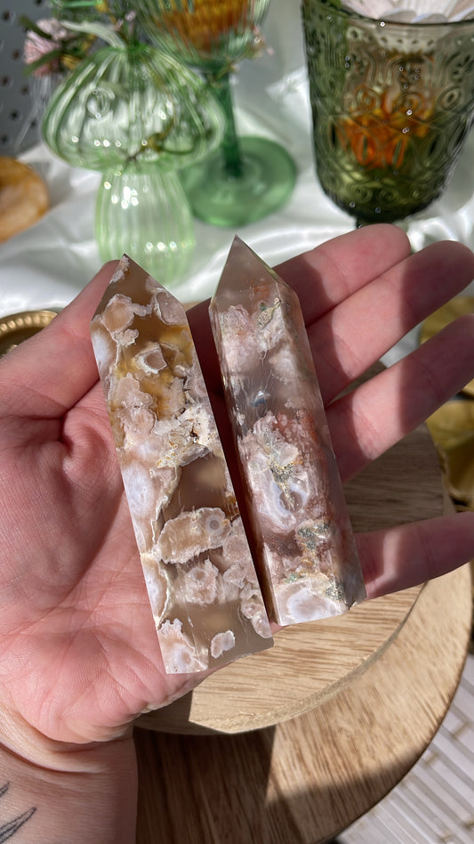 Flower Agate Points