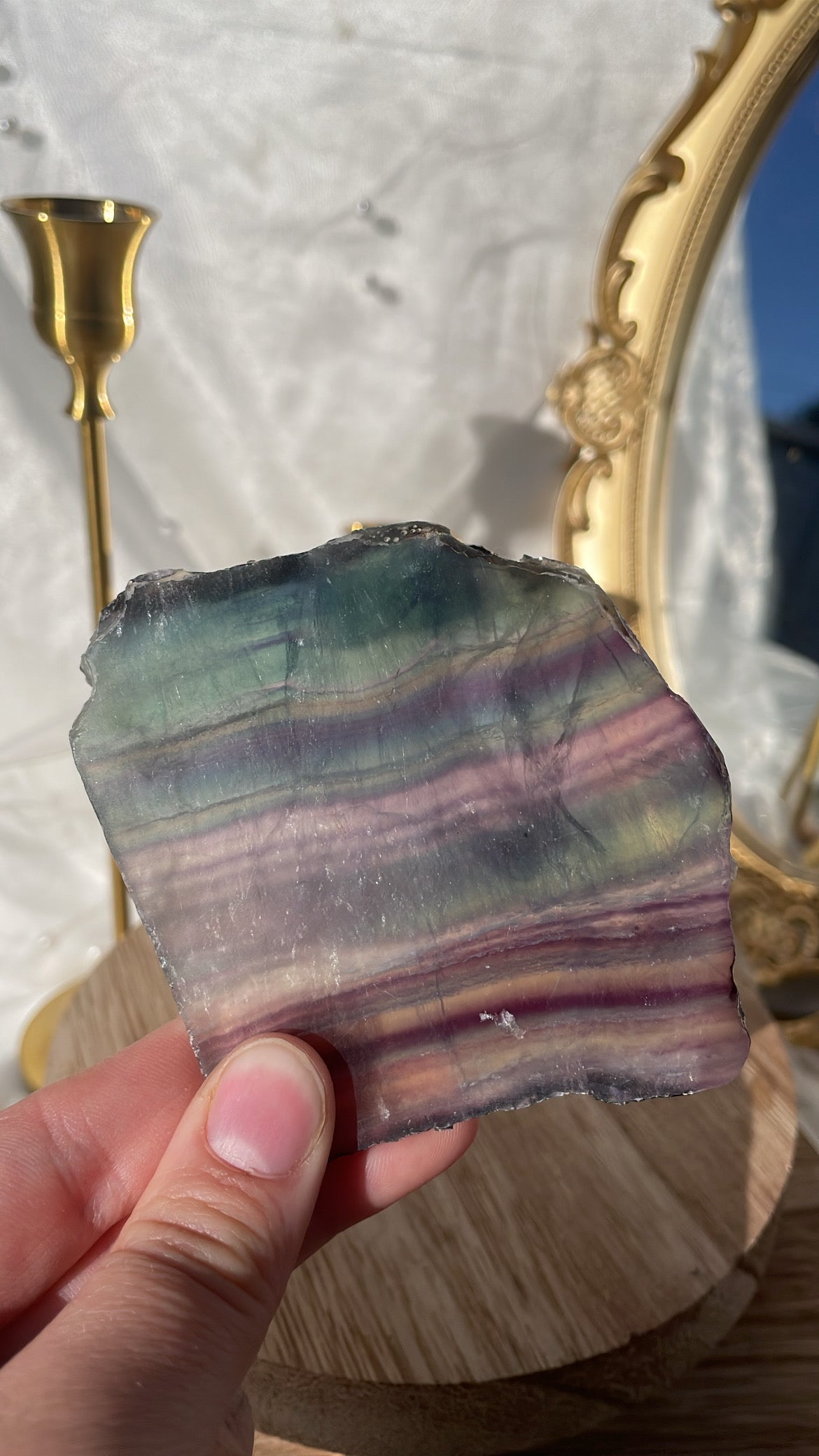 Fluorite Slice