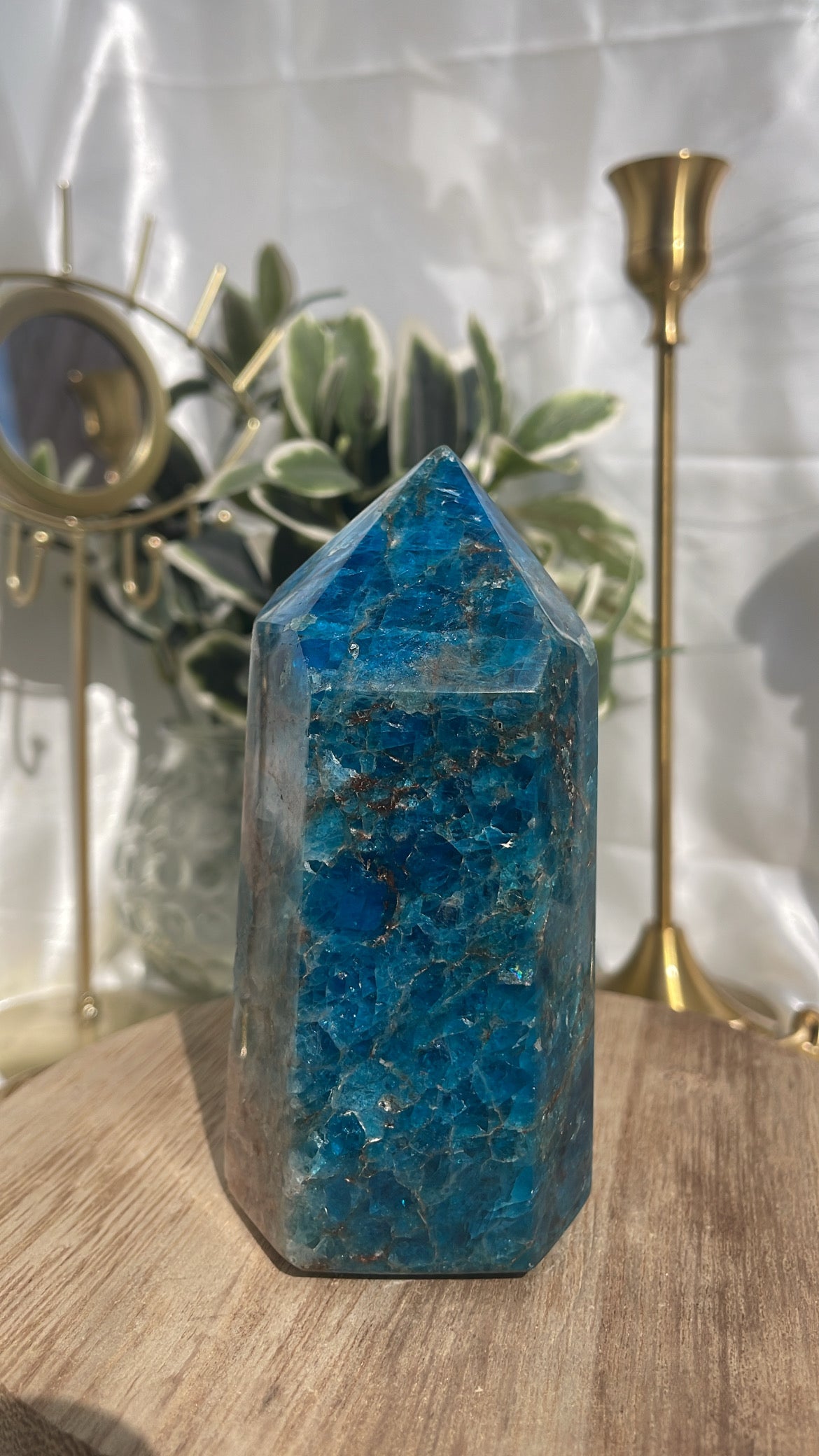 Blue Apatite Tower