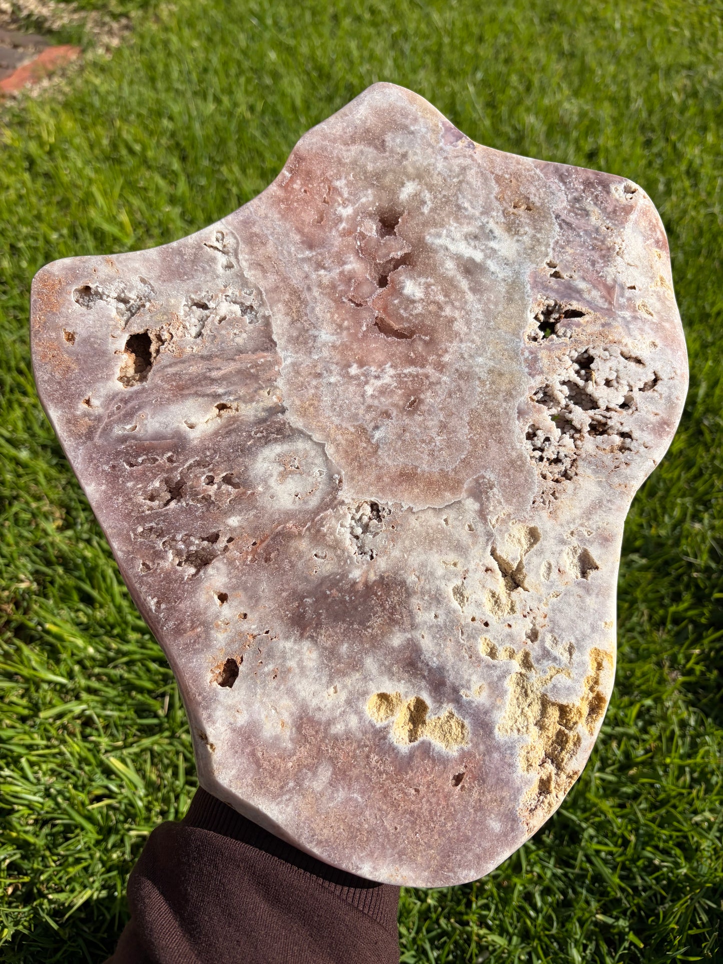 STATEMENT Pink Amethyst Slab 3.2KG
