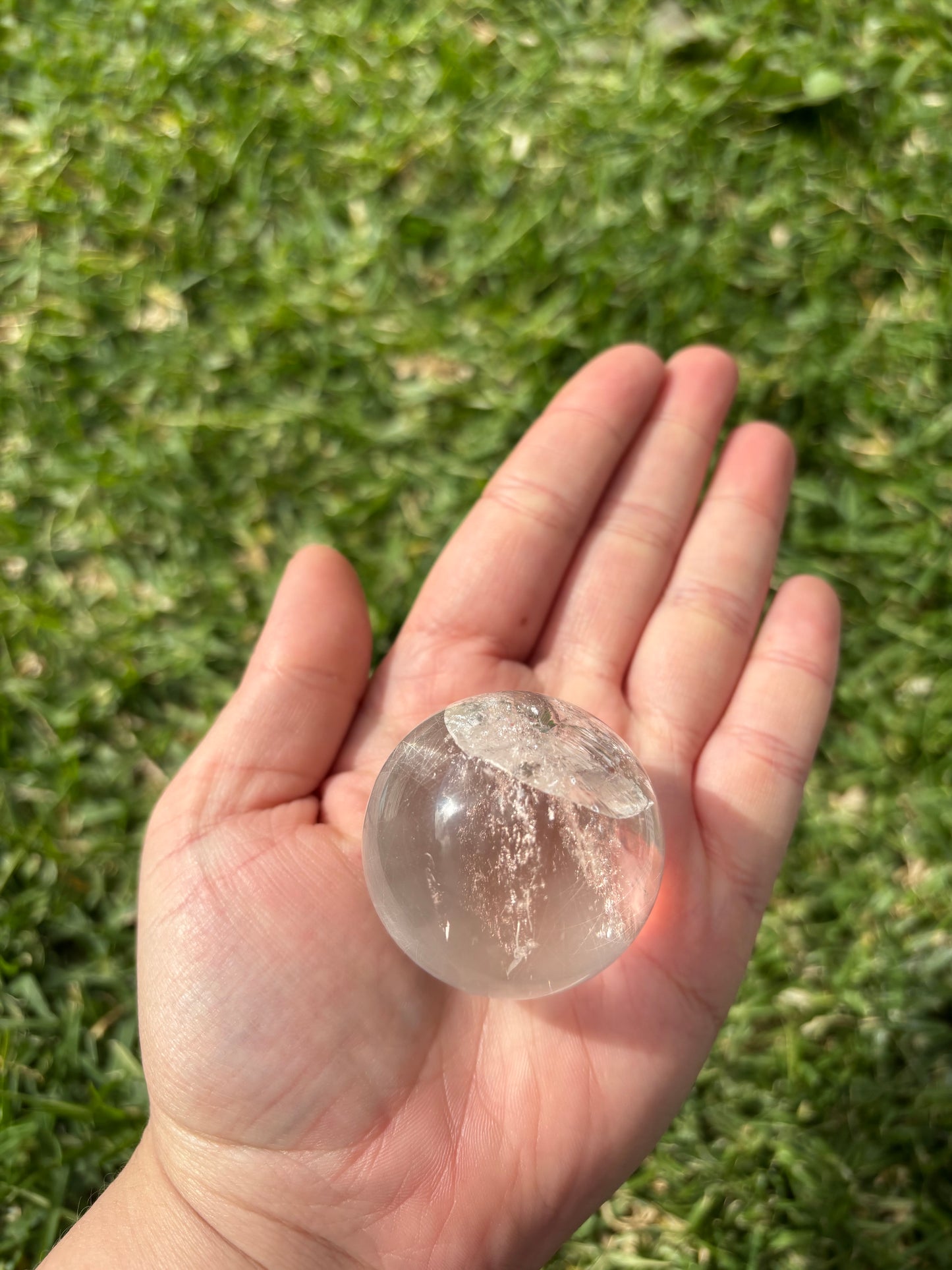 Clear Quartz Sphere