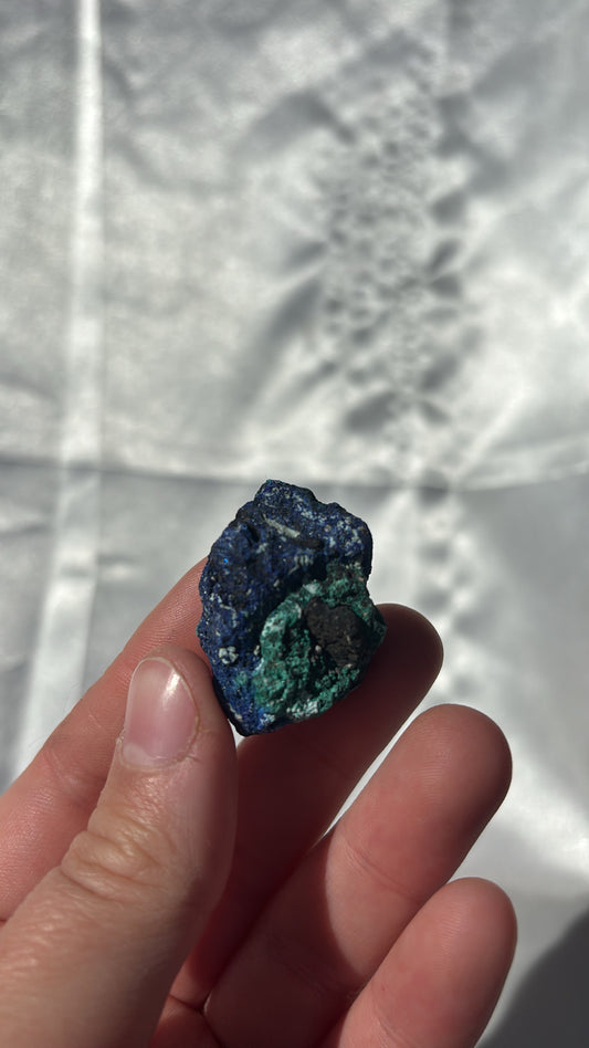 Azurite And Malachite Specimen