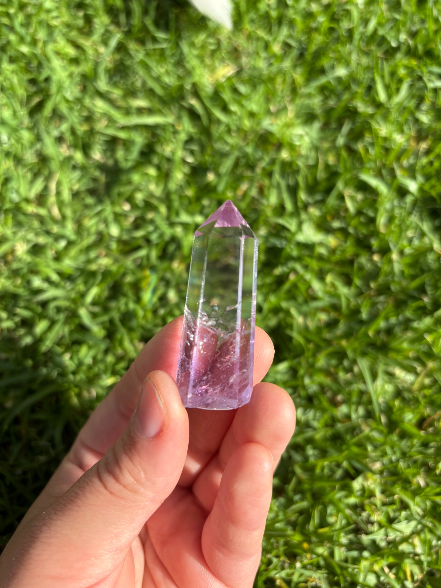 High Quality Amethyst Point (has a slight chip tip)