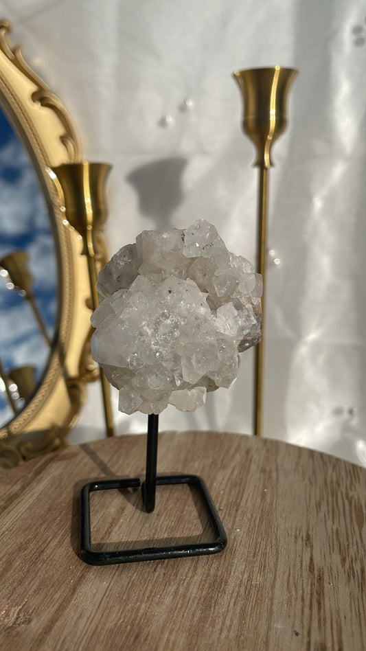 Apophyllite On Stand