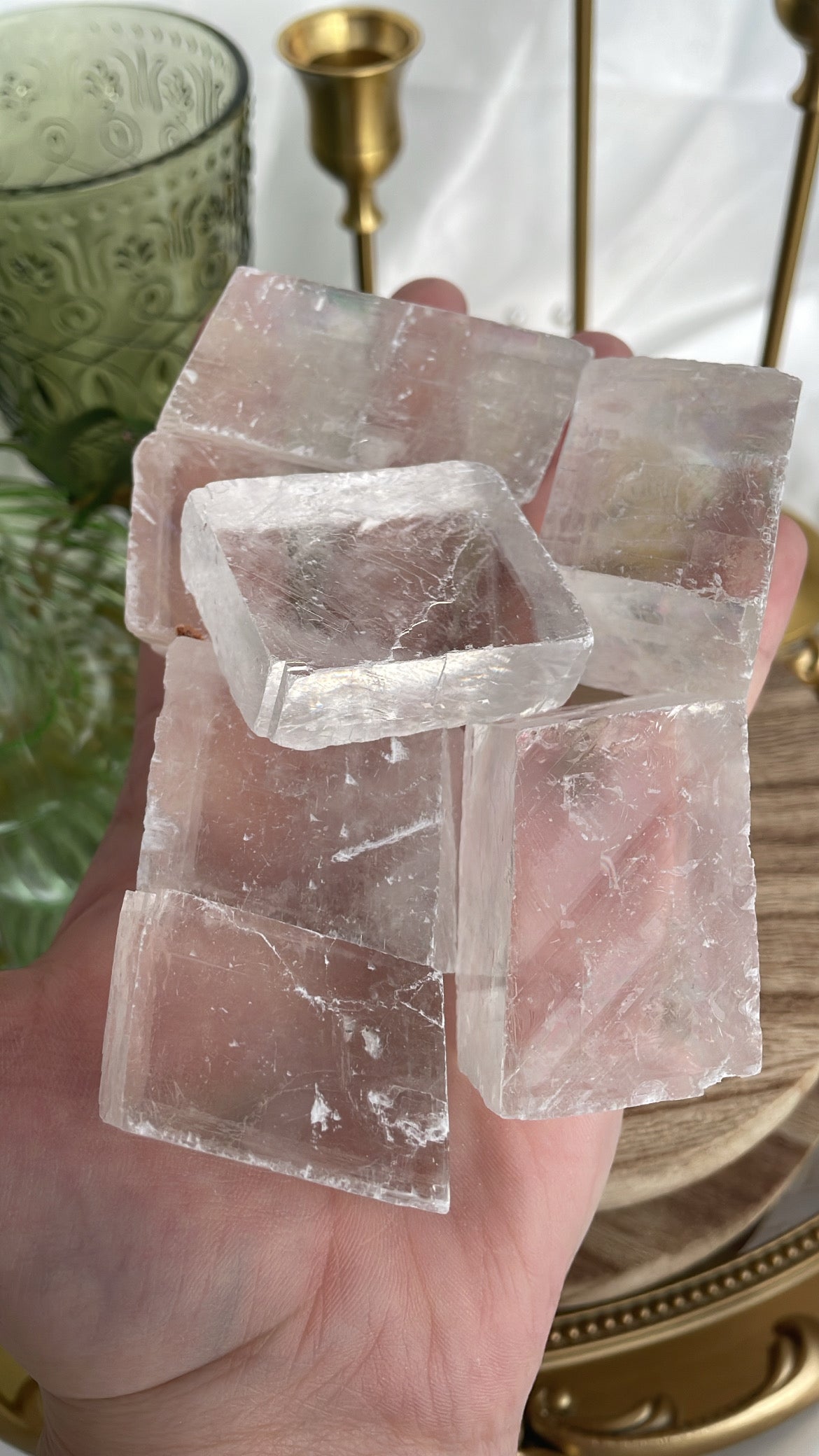 Optical Calcite Pieces