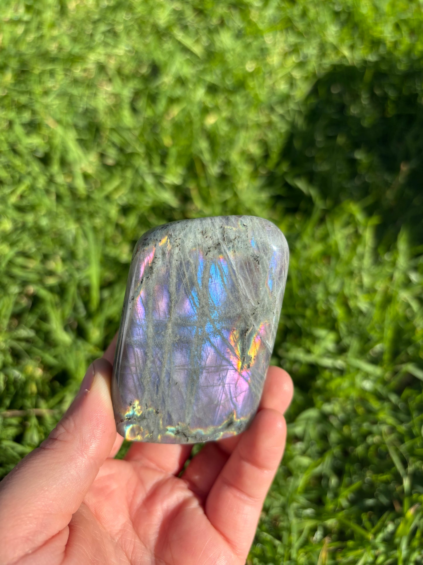 Purple Flash Labradorite Freeform
