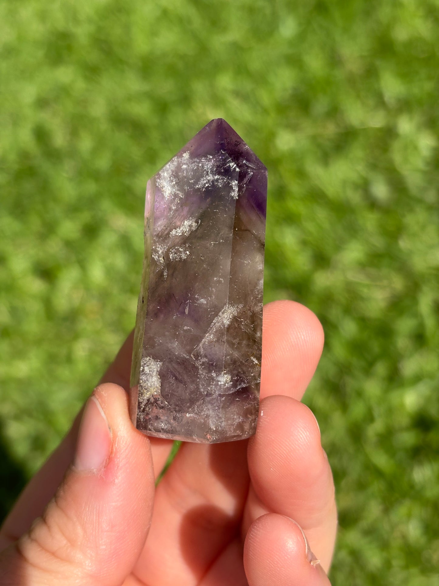 Smokey Amethyst Point