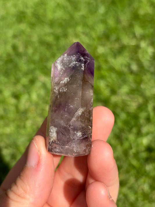 Smokey Amethyst Point