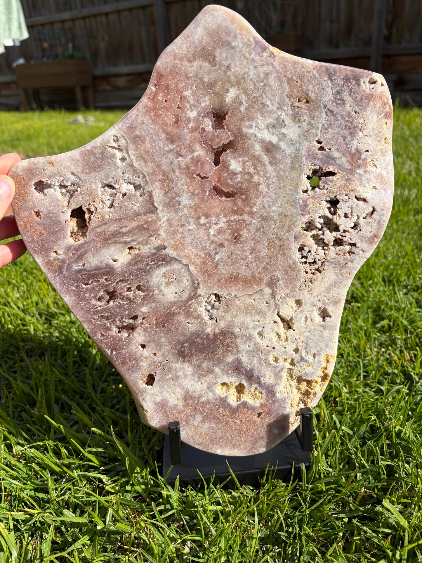STATEMENT Pink Amethyst Slab 3.2KG