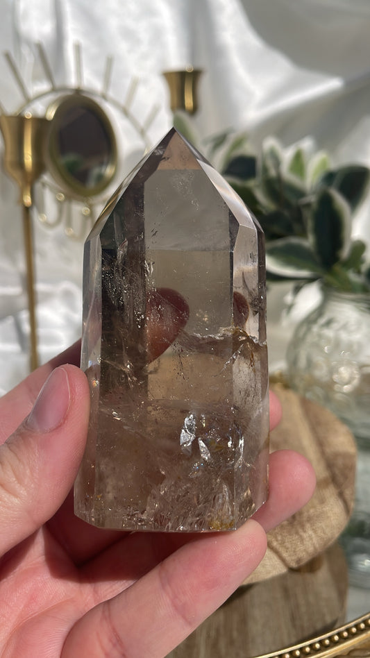 Smokey Quartz Tower