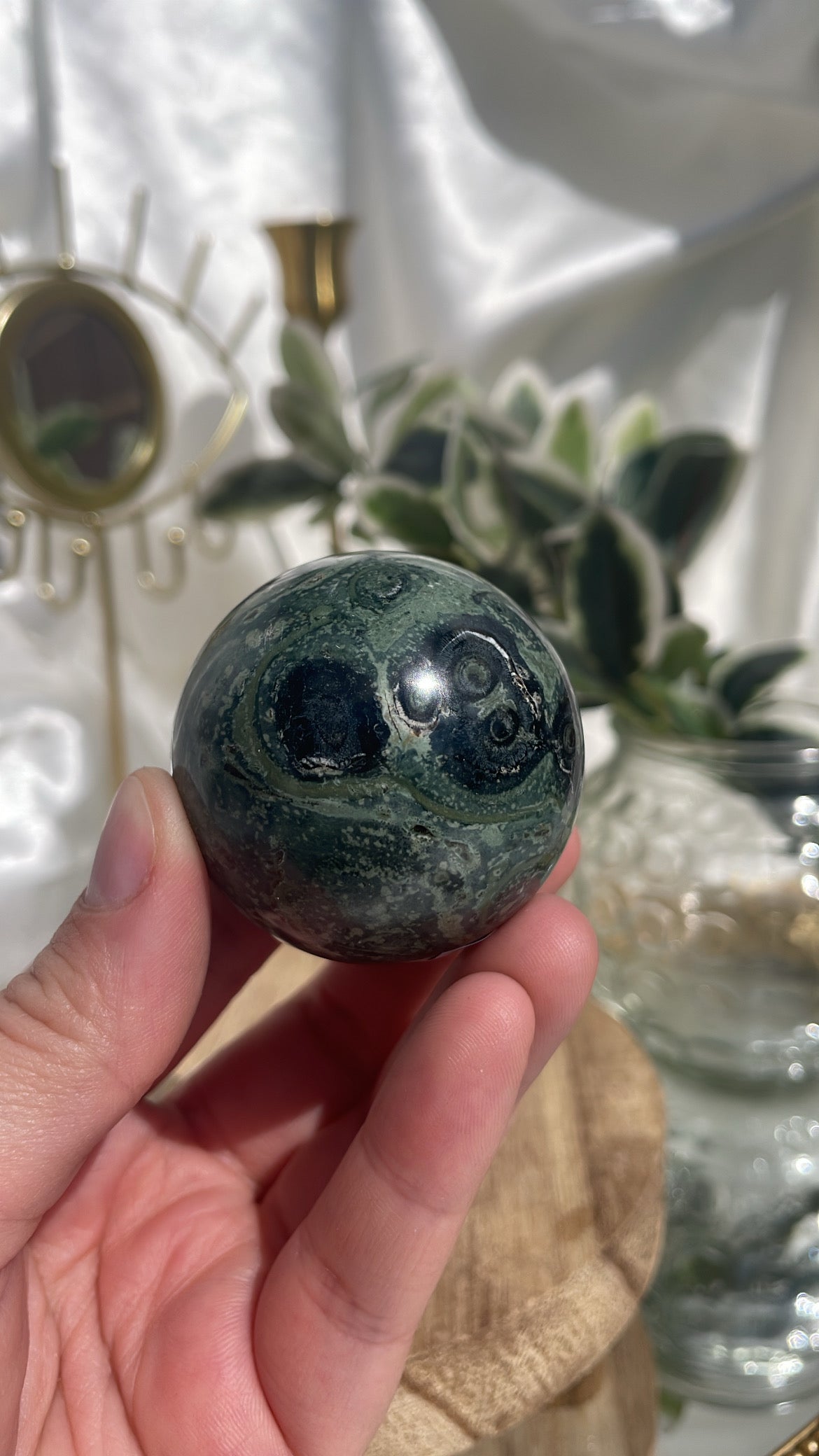 Kambaba Jasper Sphere