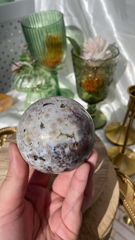 Ocean Jasper Sphere