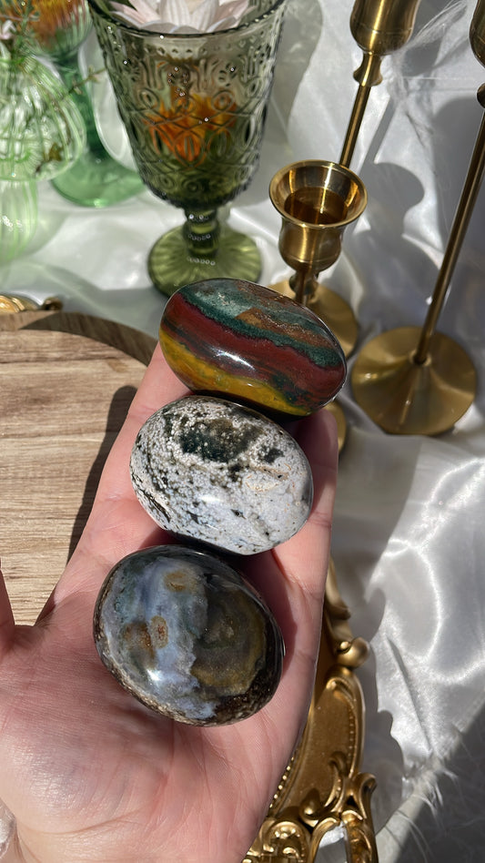 Ocean Jasper Palmstones