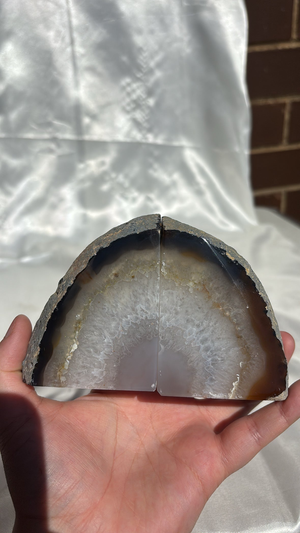Agate Bookends