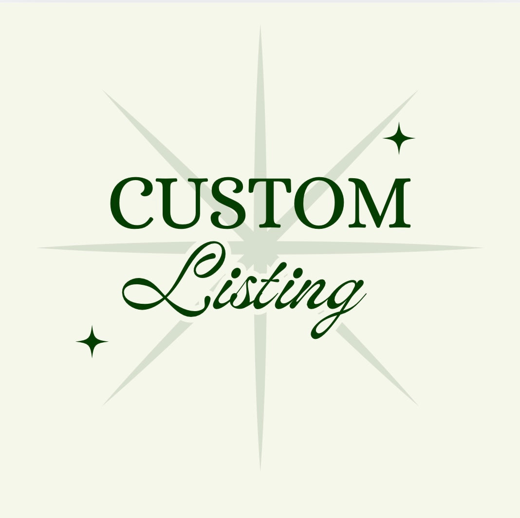 CUSTOM LISTING JAIMEE