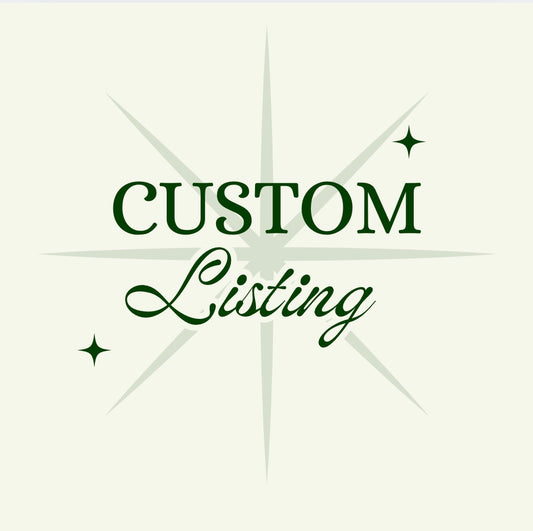 CUSTOM LISTING AMY