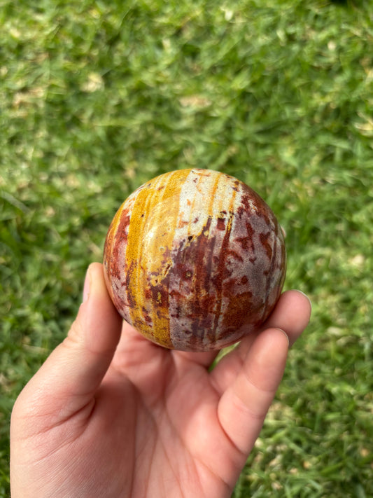 Rainbow Jasper Sphere