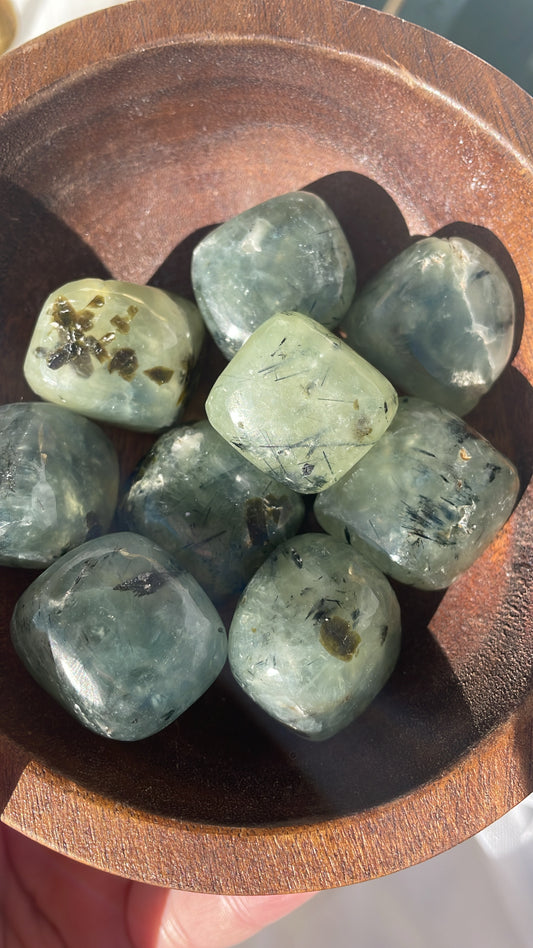 Prehnite Tumbles