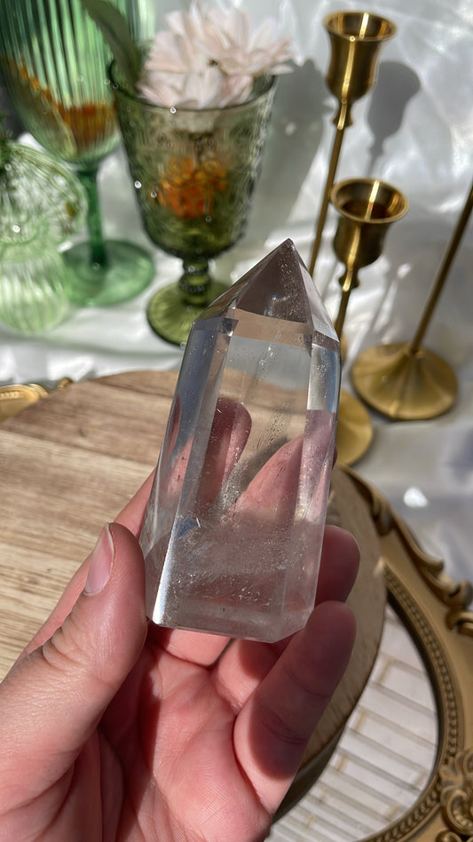 Clear Quartz Tower