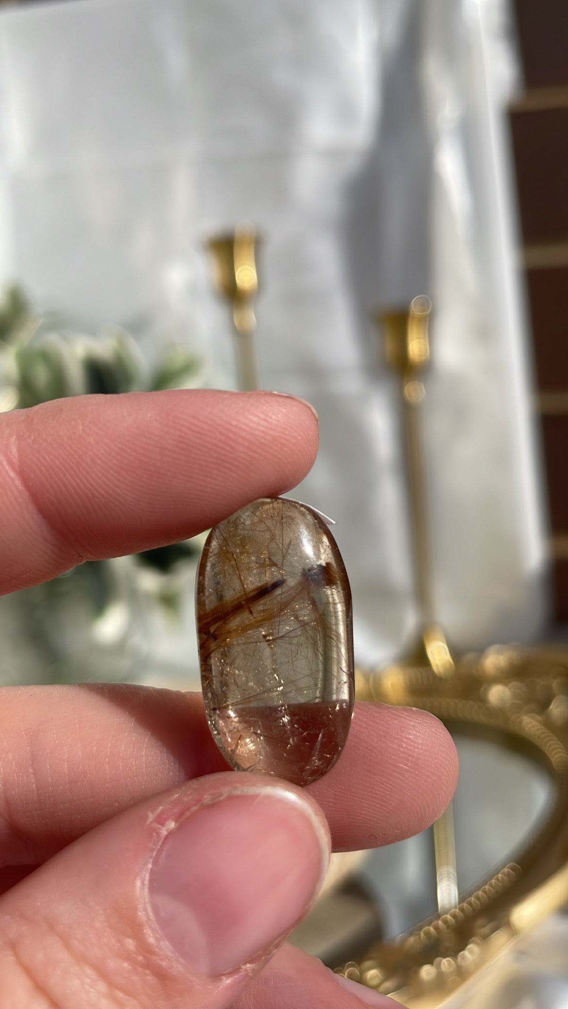 Gold Rutile Piece