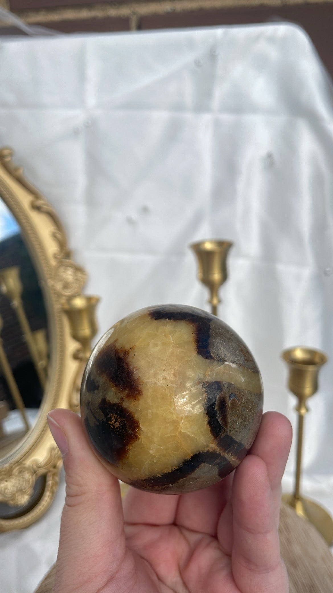 Septarian Sphere