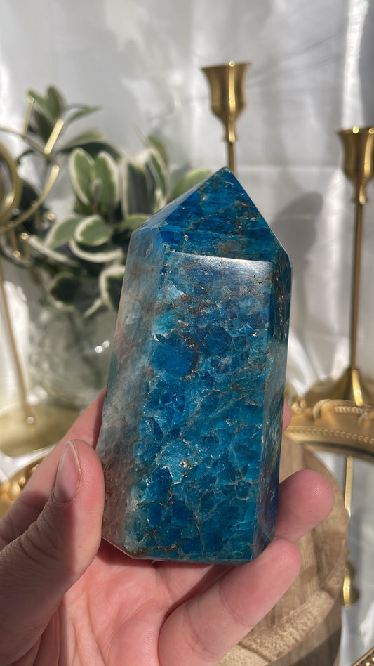 Blue Apatite Tower