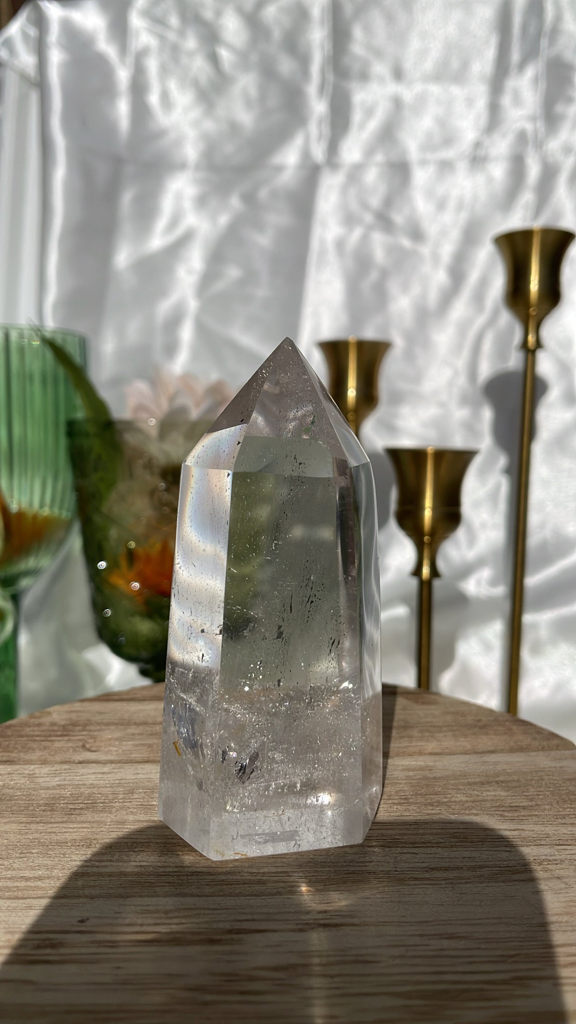 Clear Quartz Tower