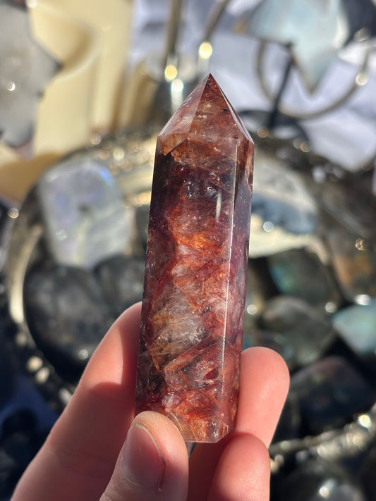 Fire Quartz Point