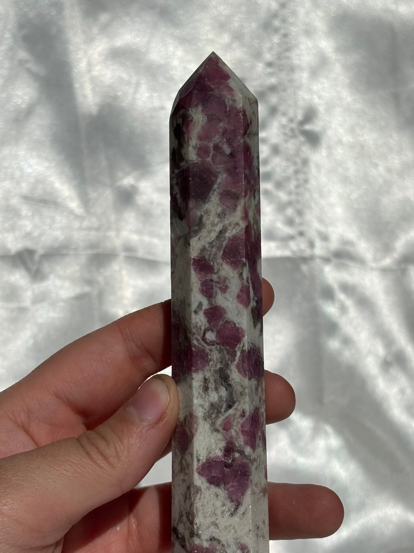 Pink Tourmaline Tower